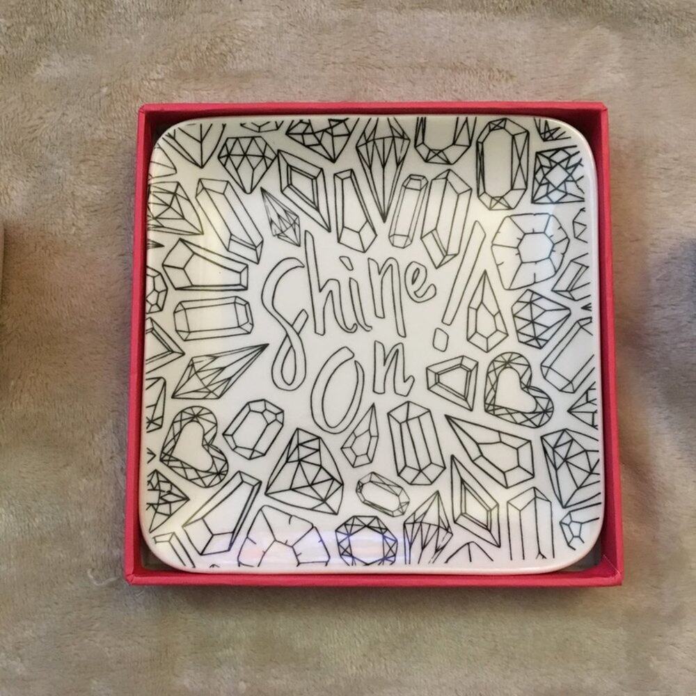 Color Joy Color Your Own Trinket Tray Shine On